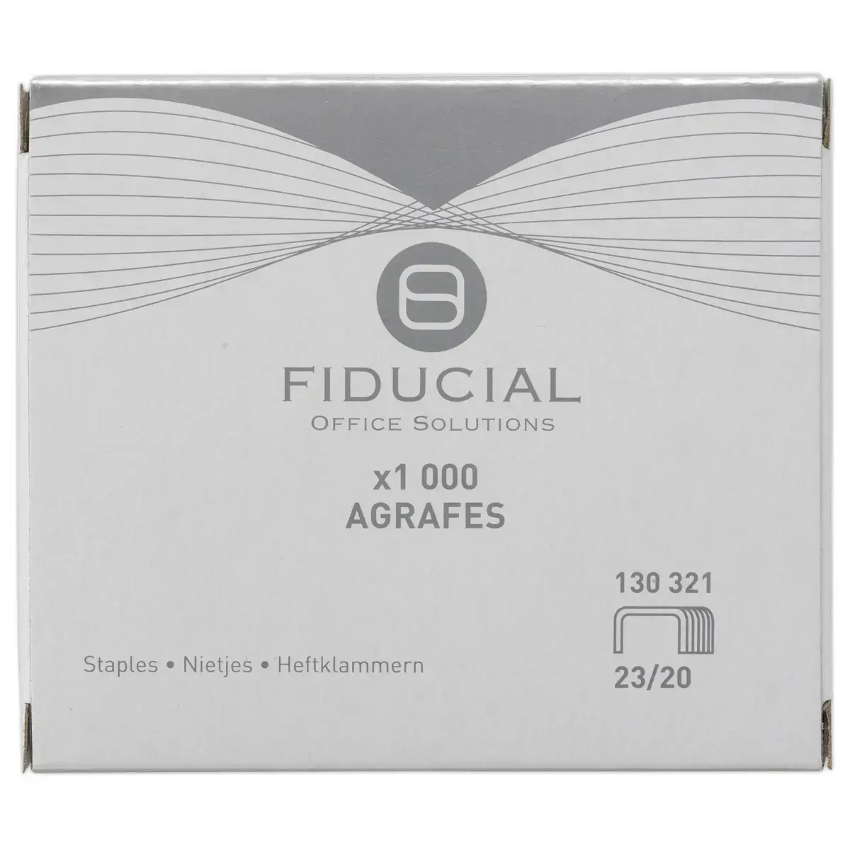1000 Agrafes pour agrafeuse grande capacité – 23/20