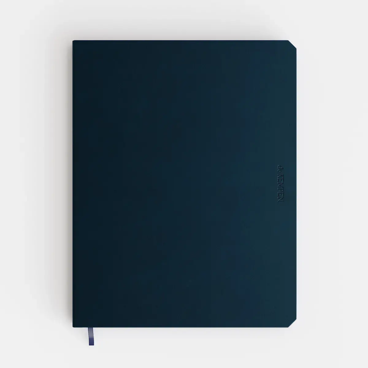 Carnet de Kempen large ligné Ashblack - Noir