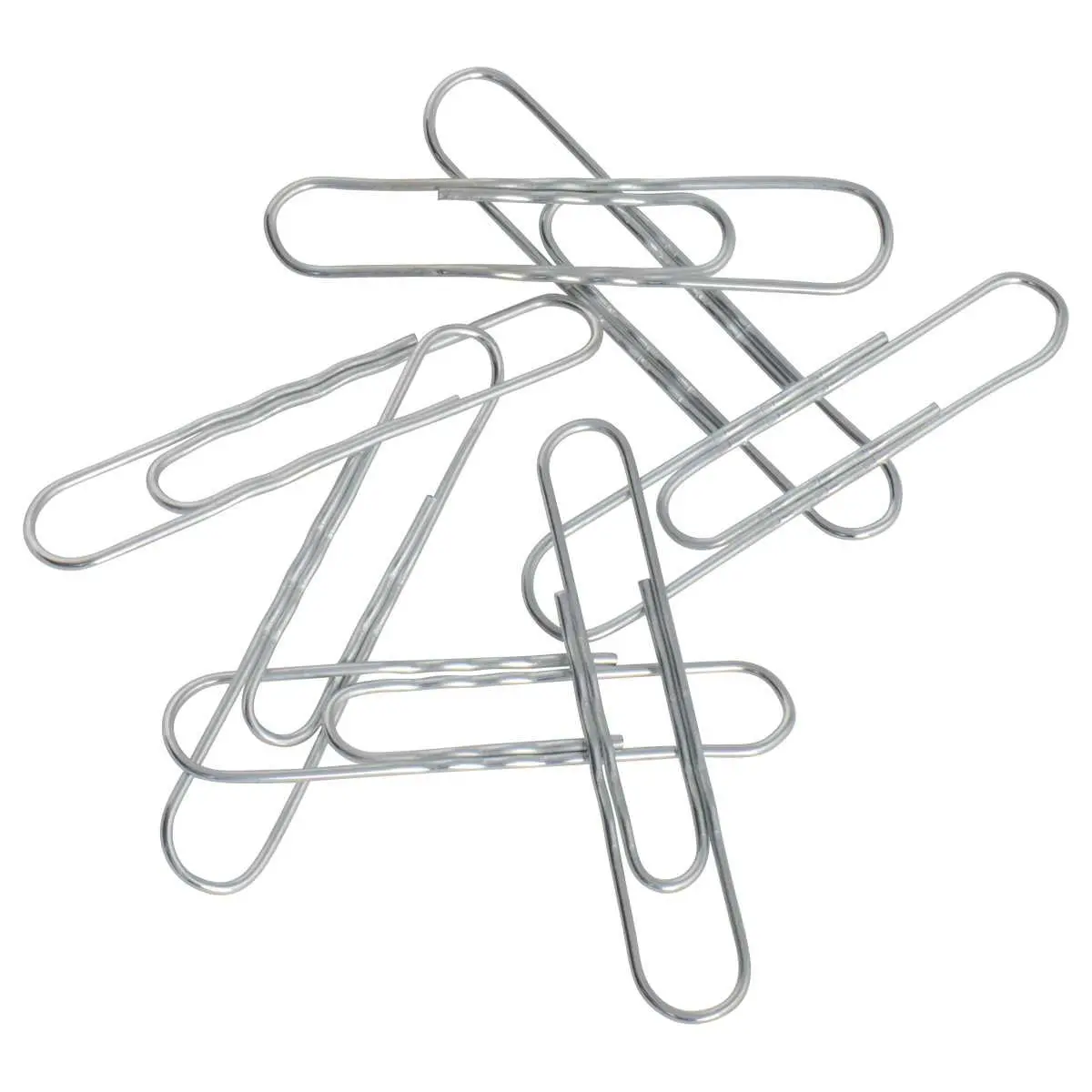 100 Trombones ondulés 5 cm