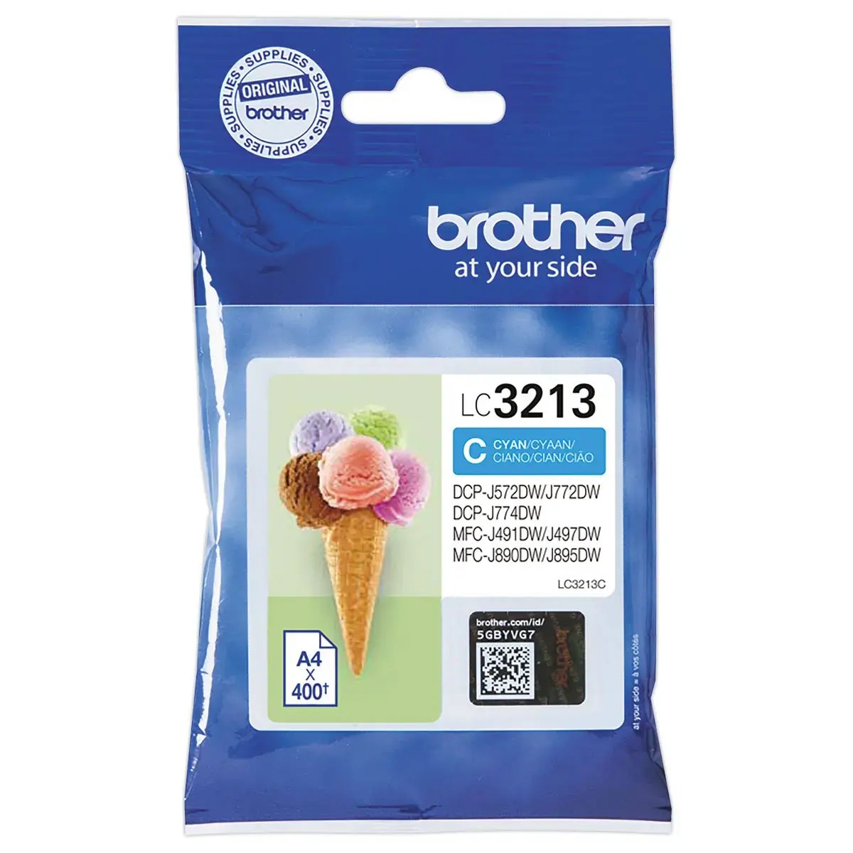 Cartouche BROTHER LC3213 cyan