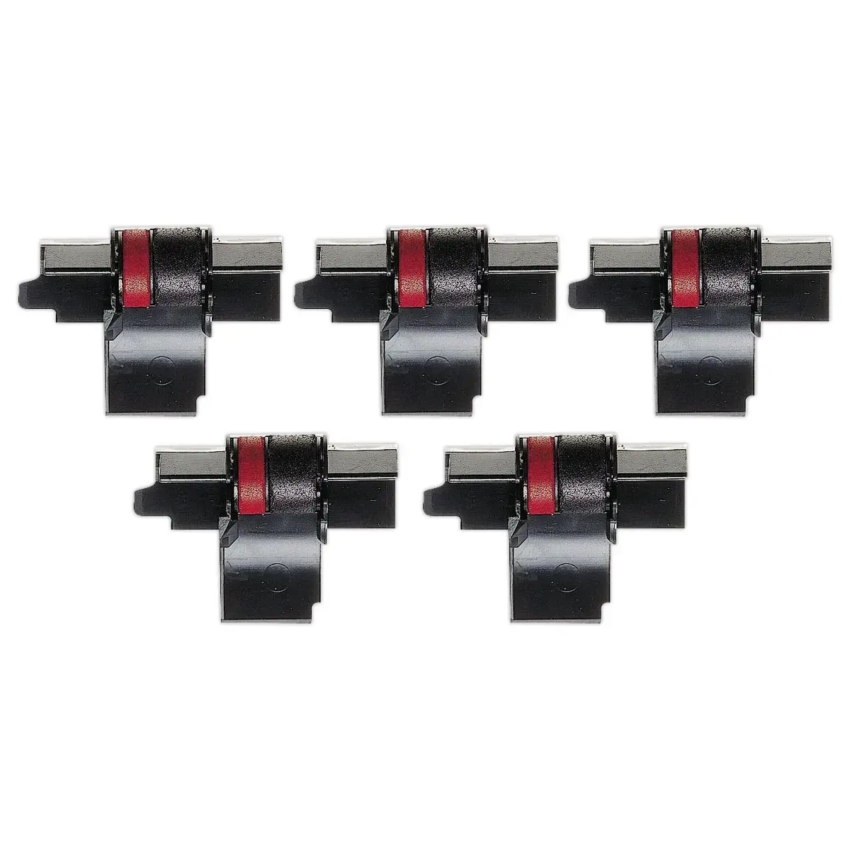 5 Rouleaux encreurs CP13 IR40T IR42 noir et rouge - ARMOR 