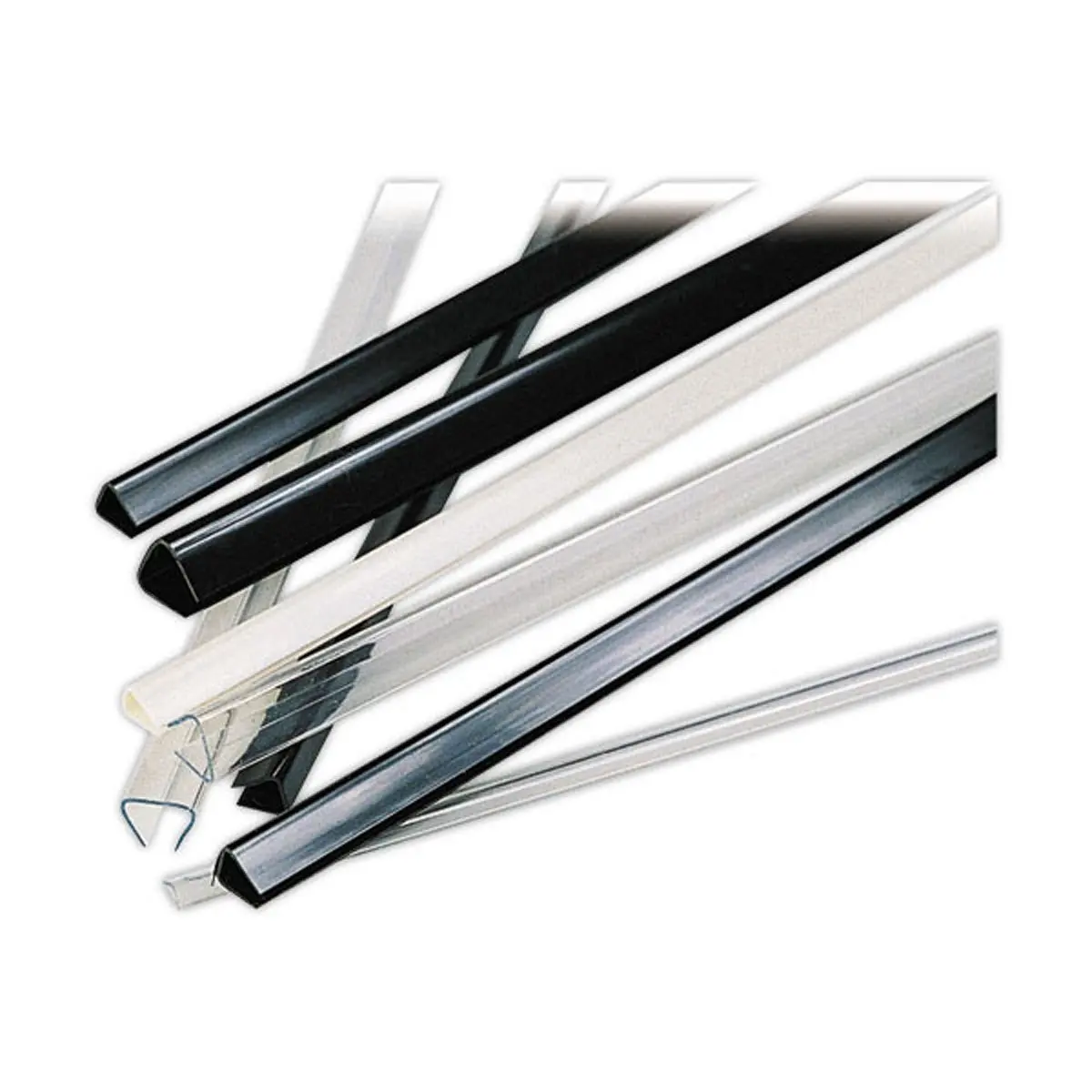 25 Baguettes à relier 3 mm - Noir