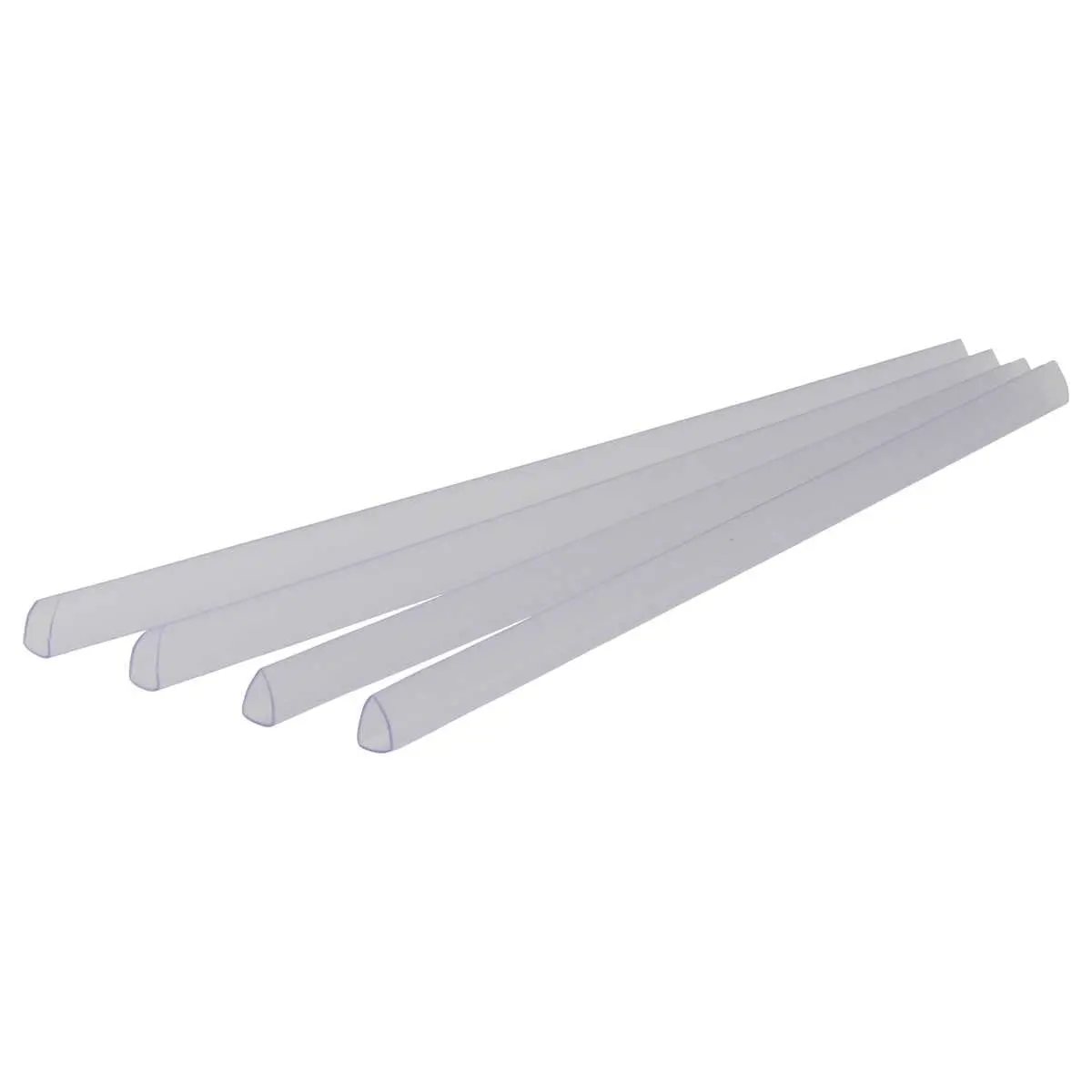 25 Baguettes &agrave; relier - 6 mm - Cristal - Pavo 