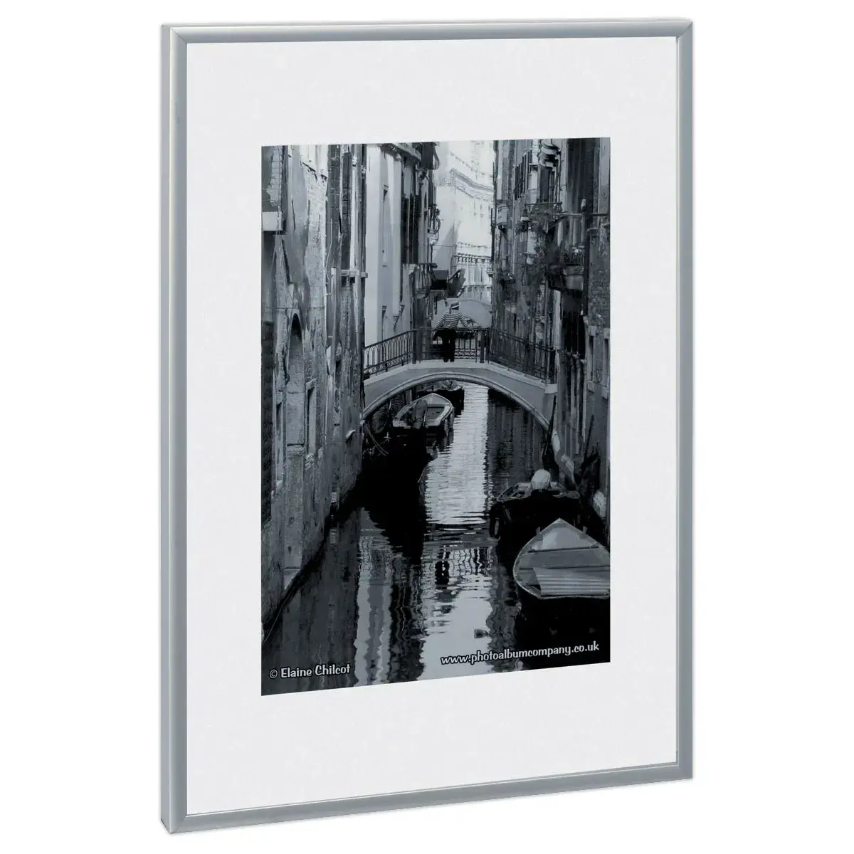 Cadre photo TPAC aluminium, format A4,coloris Argent