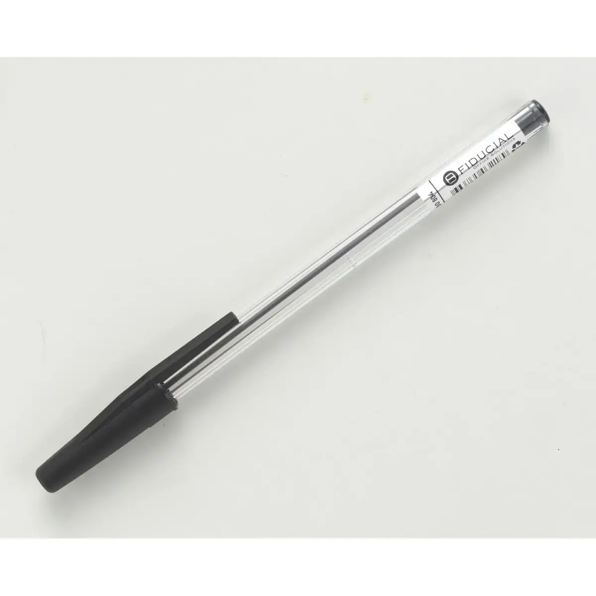 Stylo bille rétractable - Avec grip - Ecriture moyenne - Noir - FIDUCIAL