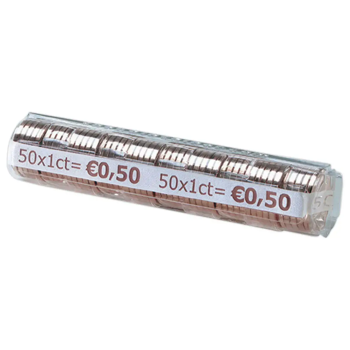 250 Coques plastique - 50 pièces - 1 centime