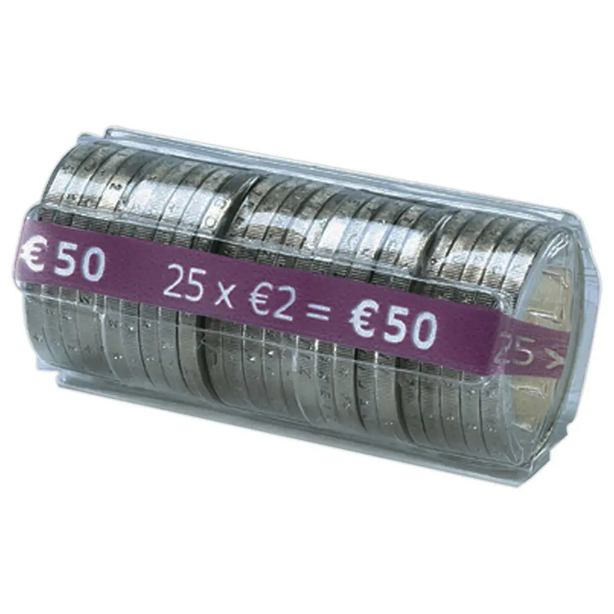 250 Coques plastique - 25 pièces - 2 euros