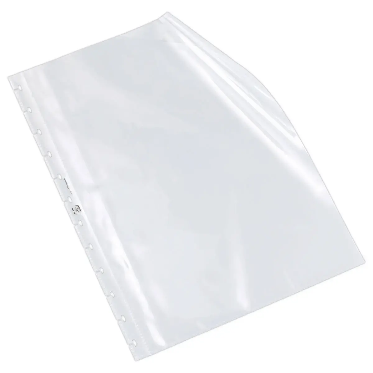 10 Pochettes amovibles en polypropylène 8/100ème