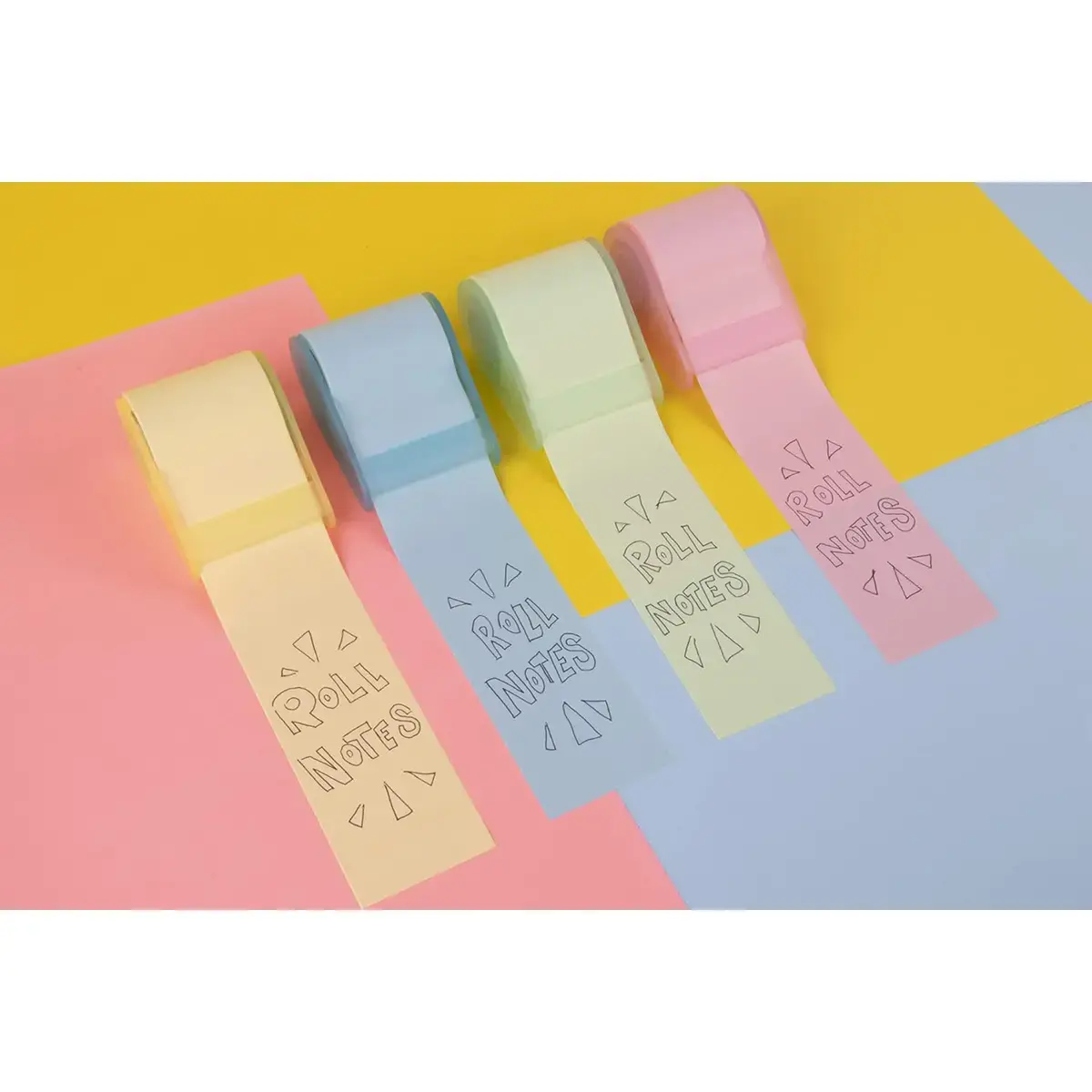 Apli notes rouleau distributeur 5 cm x 8 m - vert