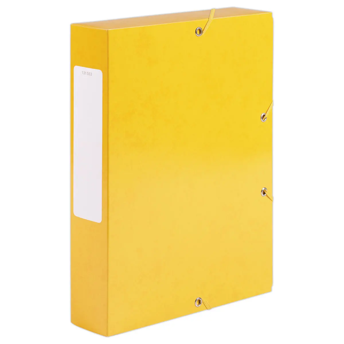 Boîte de classement carte - Dos 6 cm - jaune - ACCESS