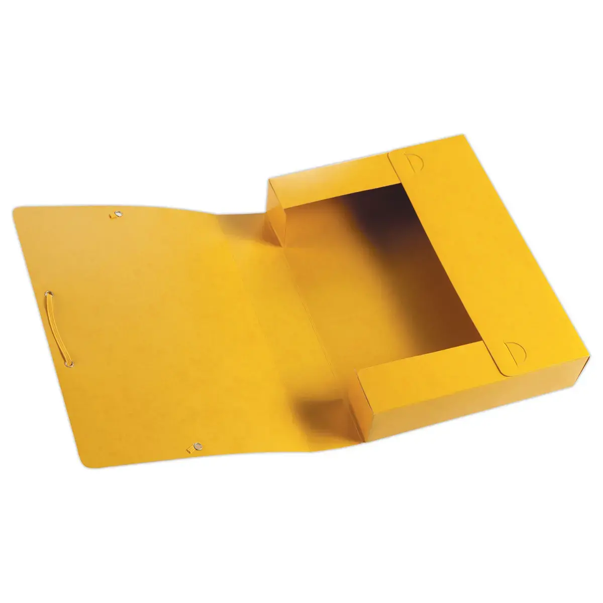 Boîte de classement carte - Dos 6 cm - jaune - ACCESS