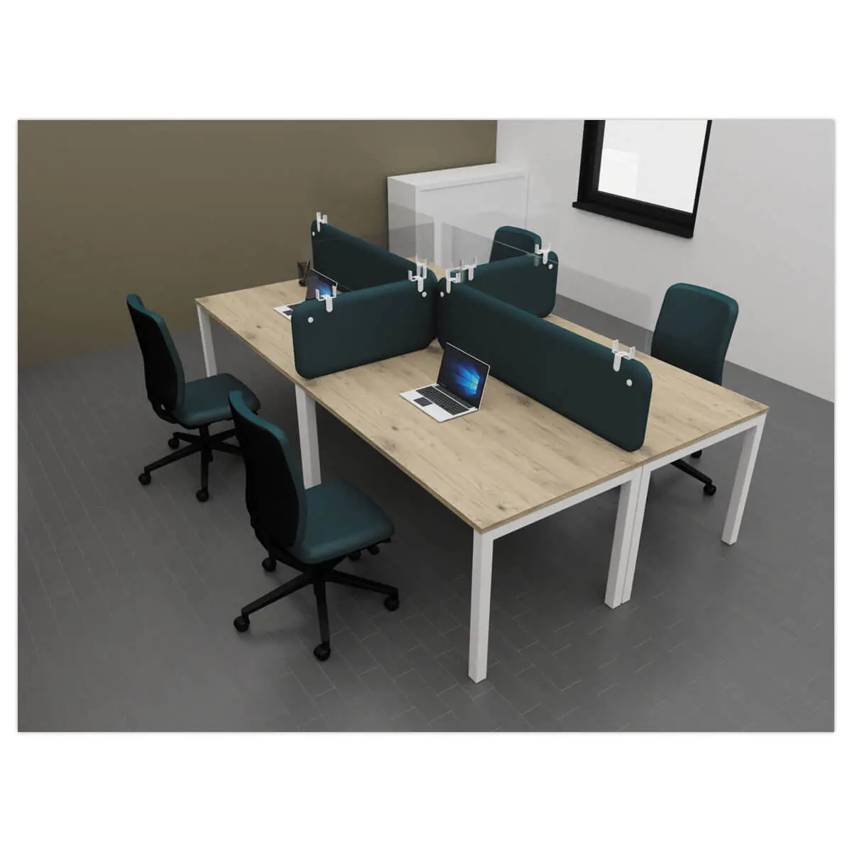 Réhausse de panneau écran Protect+ - Largeur 140 cm