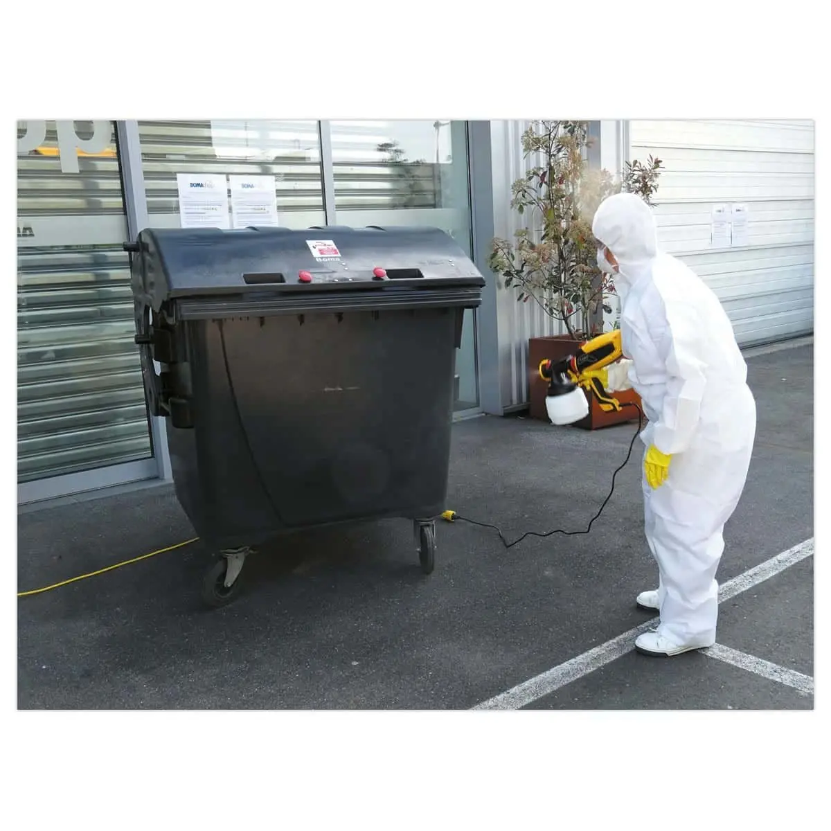 Nébulisateur électrique avec kit de désinfection
