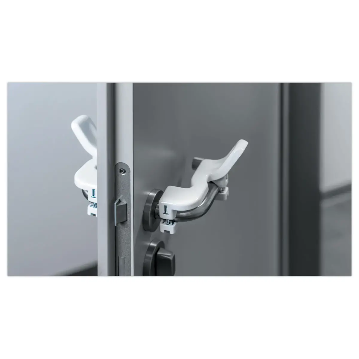 2 poignée de porte, adaptateur ouverturesans les mains,handicap/hygiène