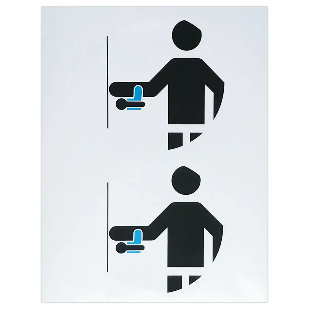 2 poignée de porte, adaptateur ouverturesans les mains,handicap/hygiène