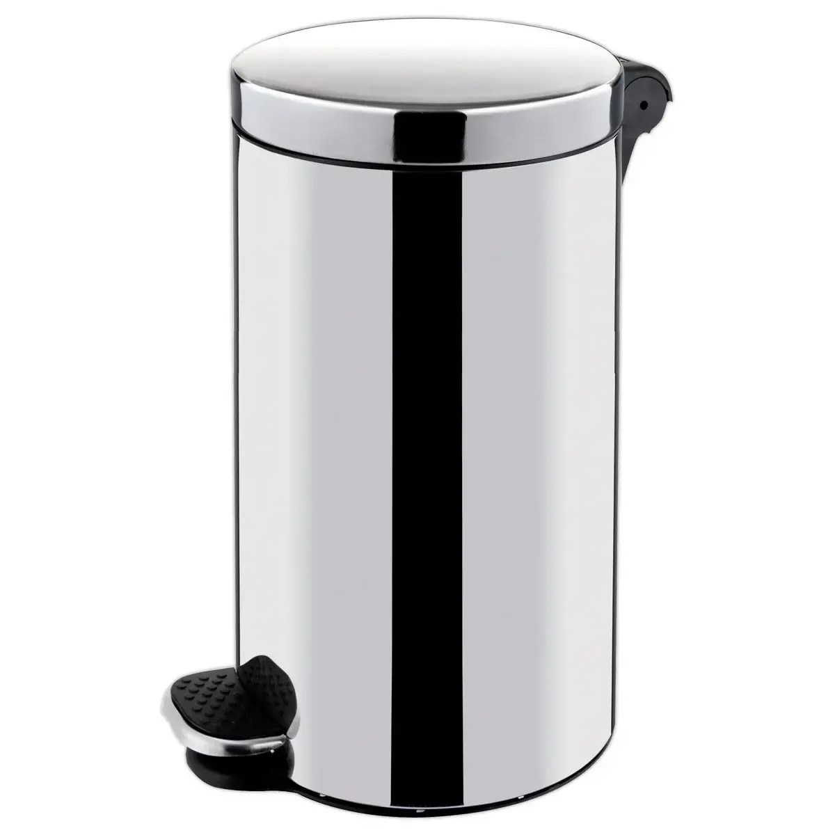 Poubelle à pédale 30 litres - Inox