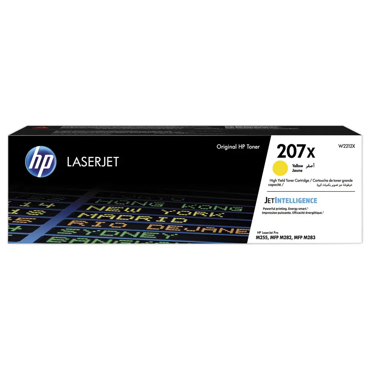 HP 207X W2212X toner jaune Grande capacité