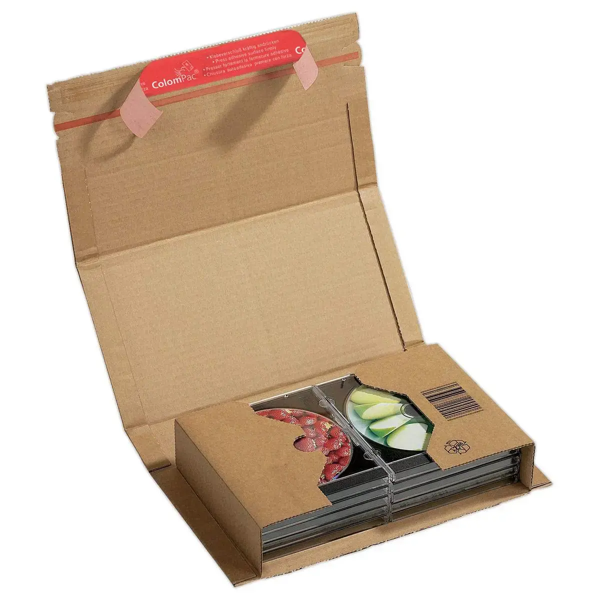 20 boîtes d'expédition COLOMPAC A5+ 251 x165 x 60 mm