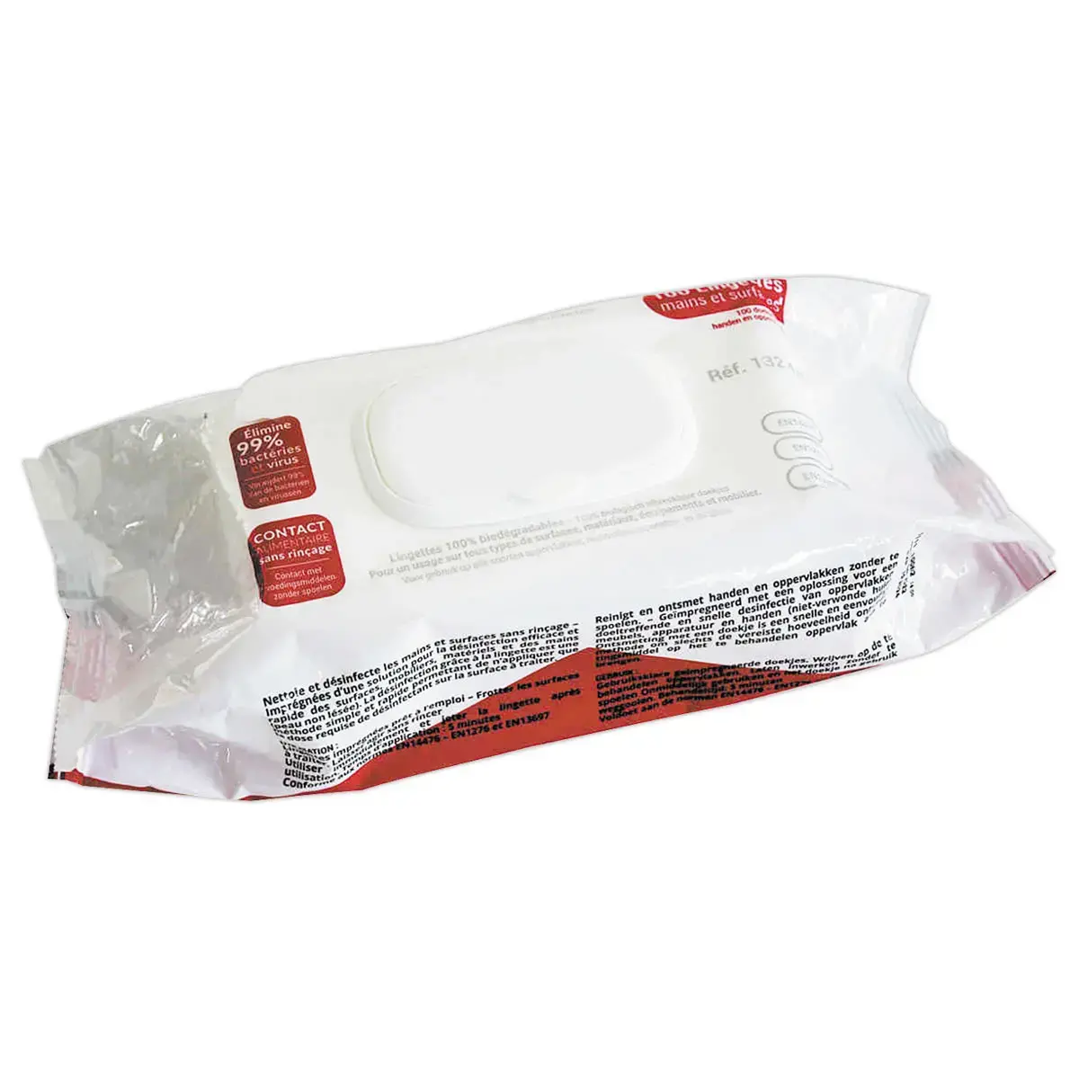 Lingettes désinfectantes virucides - Mains et surfaces - Access