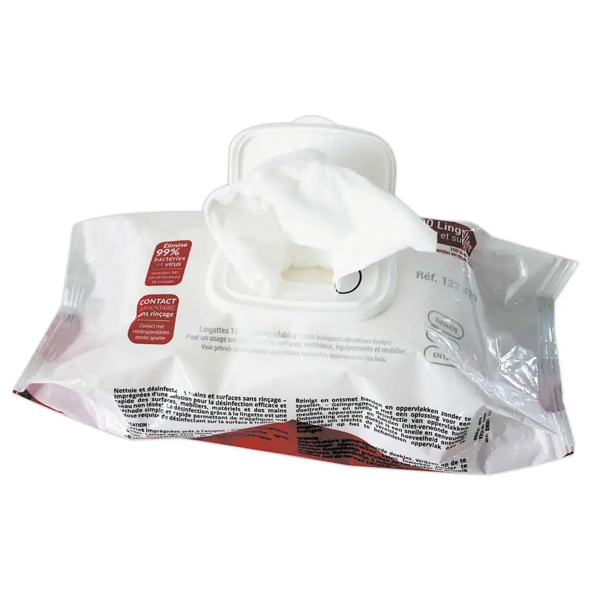 Lingettes désinfectantes virucides - Mains et surfaces - Access