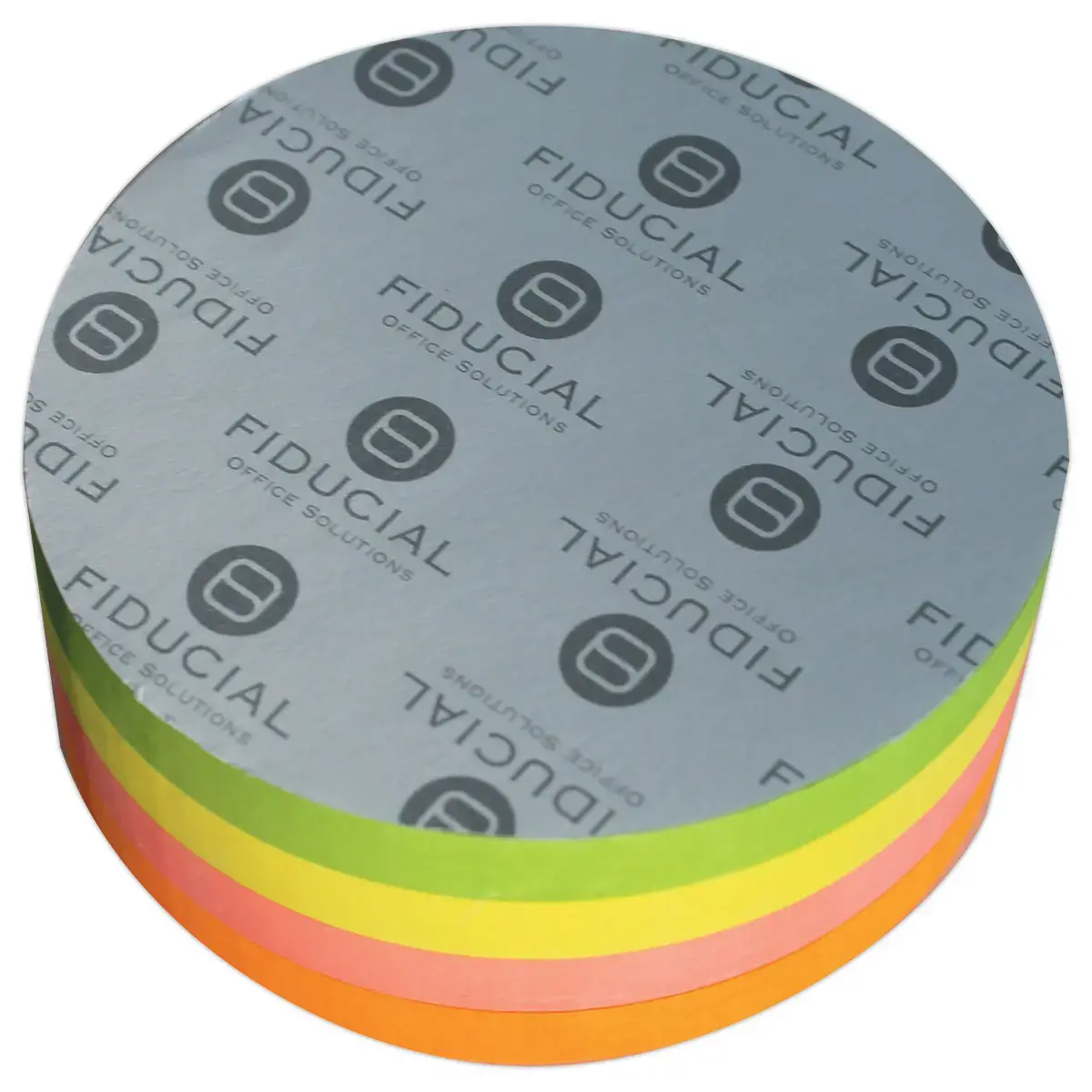 Bloc rond - 320 feuilles - Ø7 cm - Coloris assortis