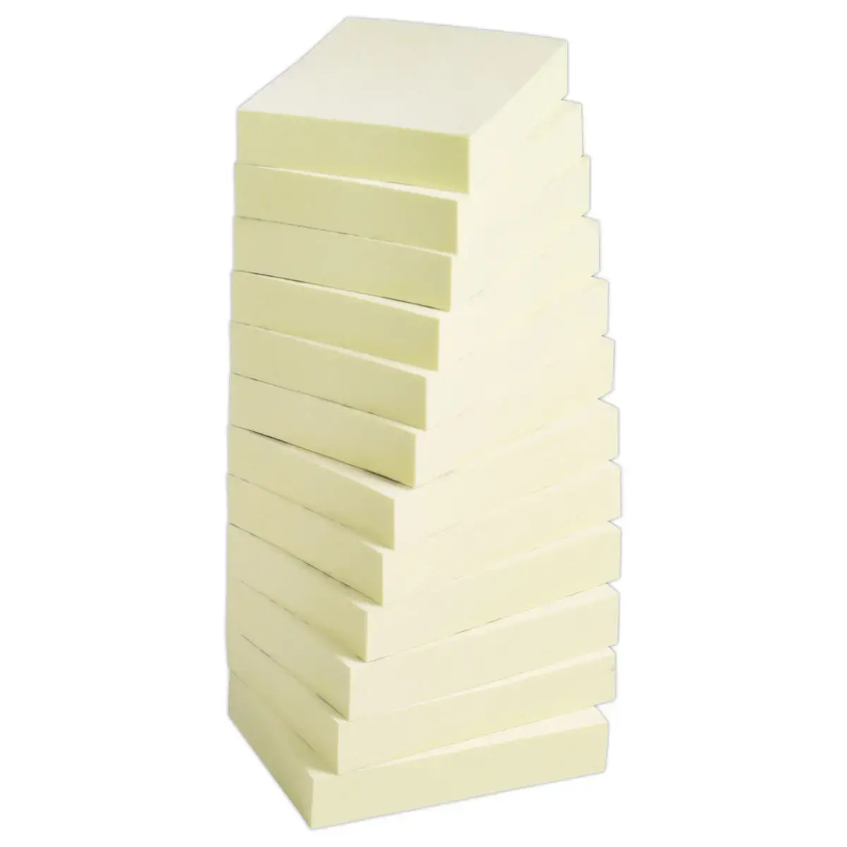 12 Blocs notes repositionnables - 3,8 x 5,1 cm - Jaune - FIDUCIAL 