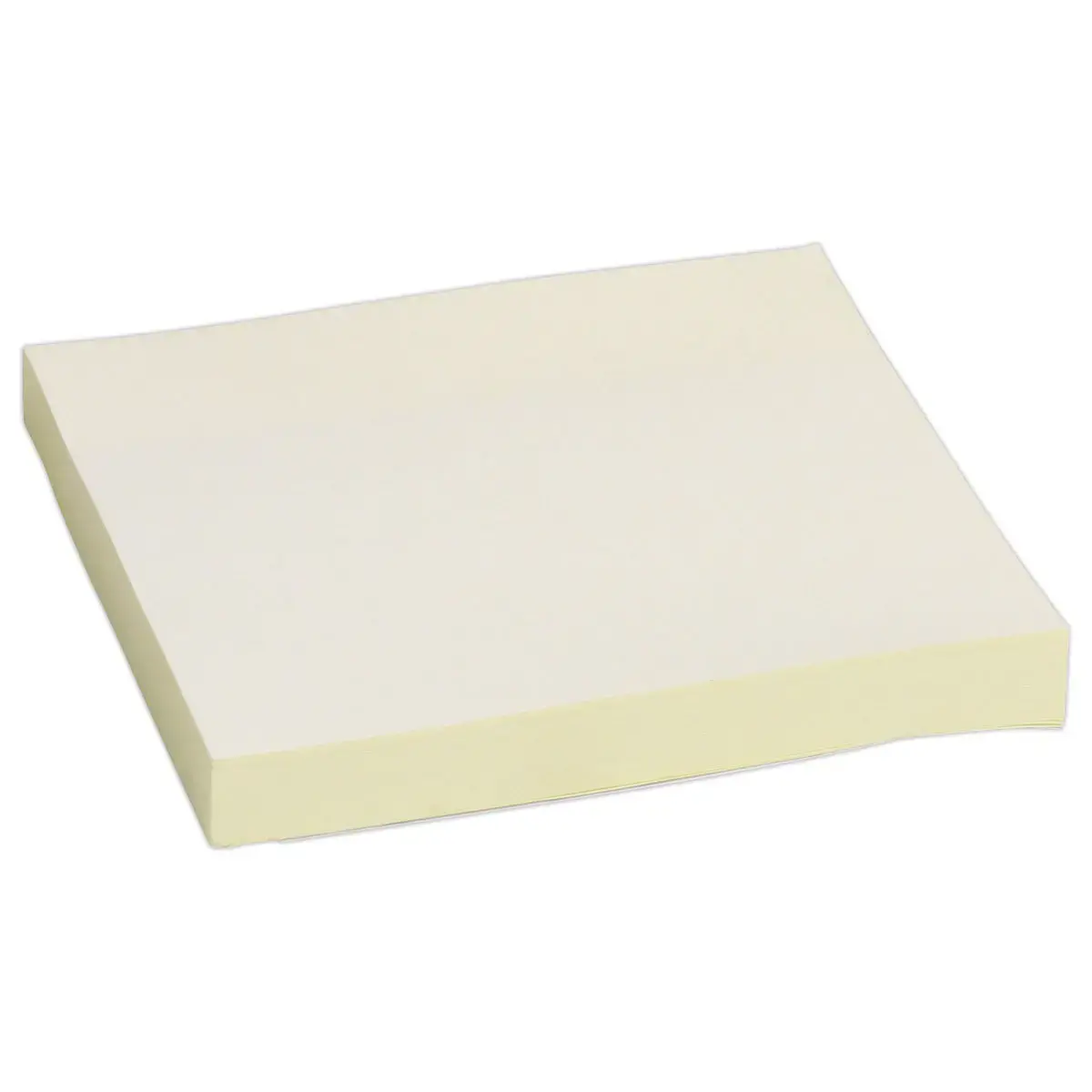 Bloc notes repositionnables - 7,6 x 7,6 cm - Jaune - FIDUCIAL 
