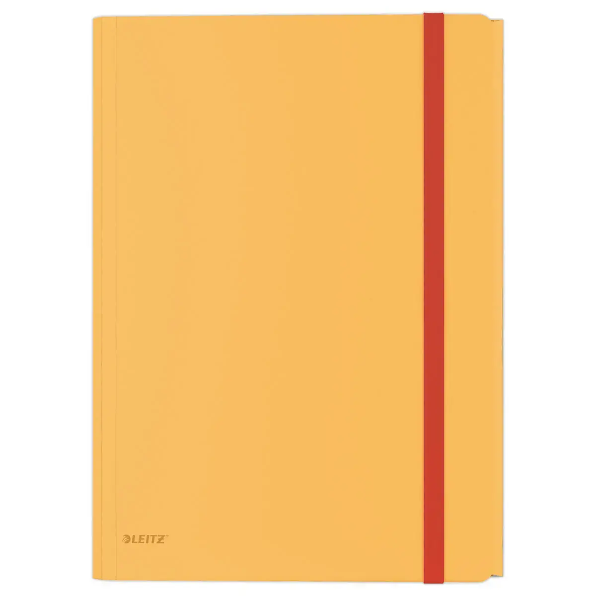 Chemise 3 rabats &agrave; &eacute;lastique Cosy en polypropyl&egrave;ne durable - Format A4 - Jaune - LEITZ 
