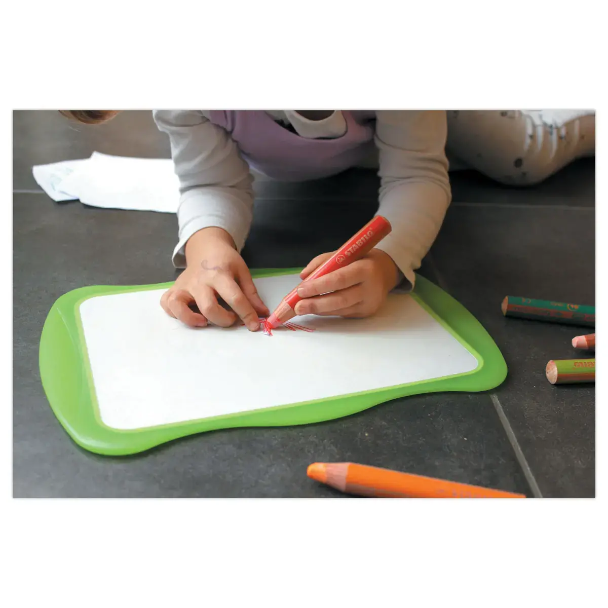 Crayons multi-surfaces woody 3in1 - Blanc - STABILO 