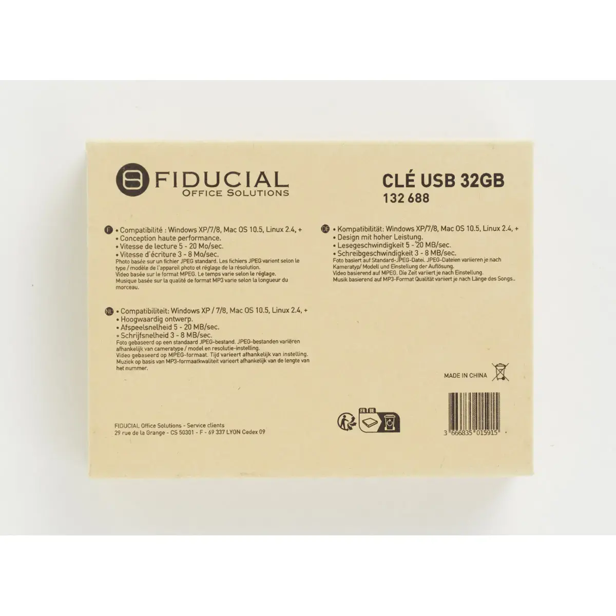Cl&eacute; USB 2.0 - 32G - Access 