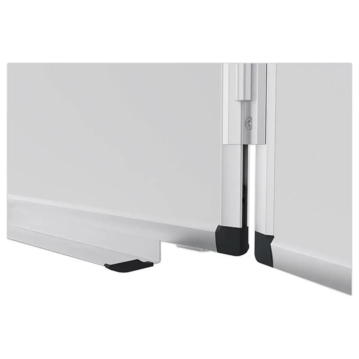 Tableau blanc triptyque UNITE PLUS - Surface émaillée - 100 x 200 cm - Legamaster