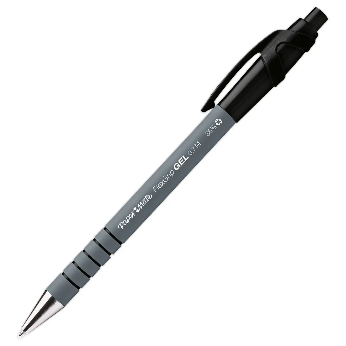 Stylo gel rétractable Flexgrip - Noir - PAPERMATE