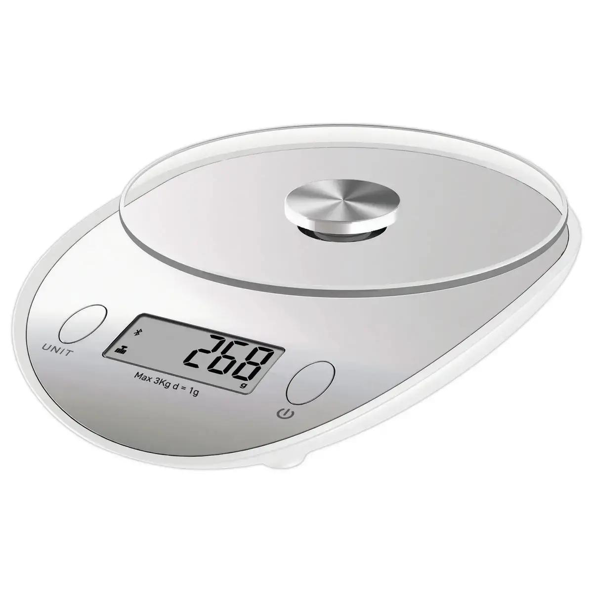 P&egrave;se-lettres &eacute;lectronique 0.1g &agrave; 3kg &eacute;cran  LCD plateau en verre 