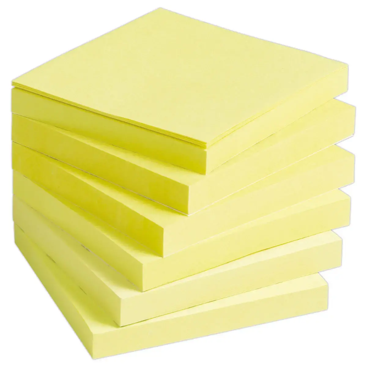 6 Blocs-notes repositionnables en Z - 7,6 x 7,6 cm - FIDUCIAL OFFICE SOLUTIONS