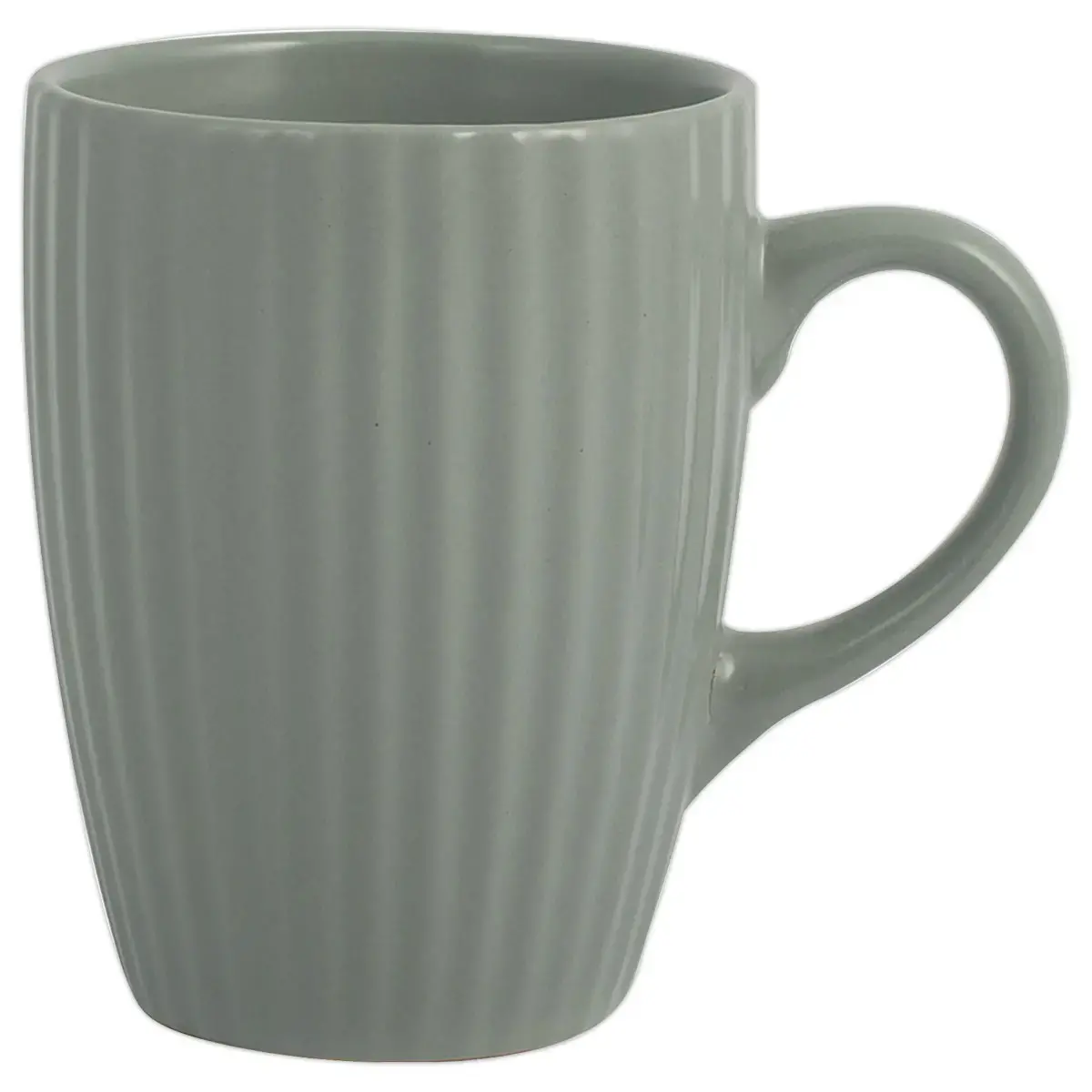 6 Mugs Country de 29,5 cl en porcelaine assortis