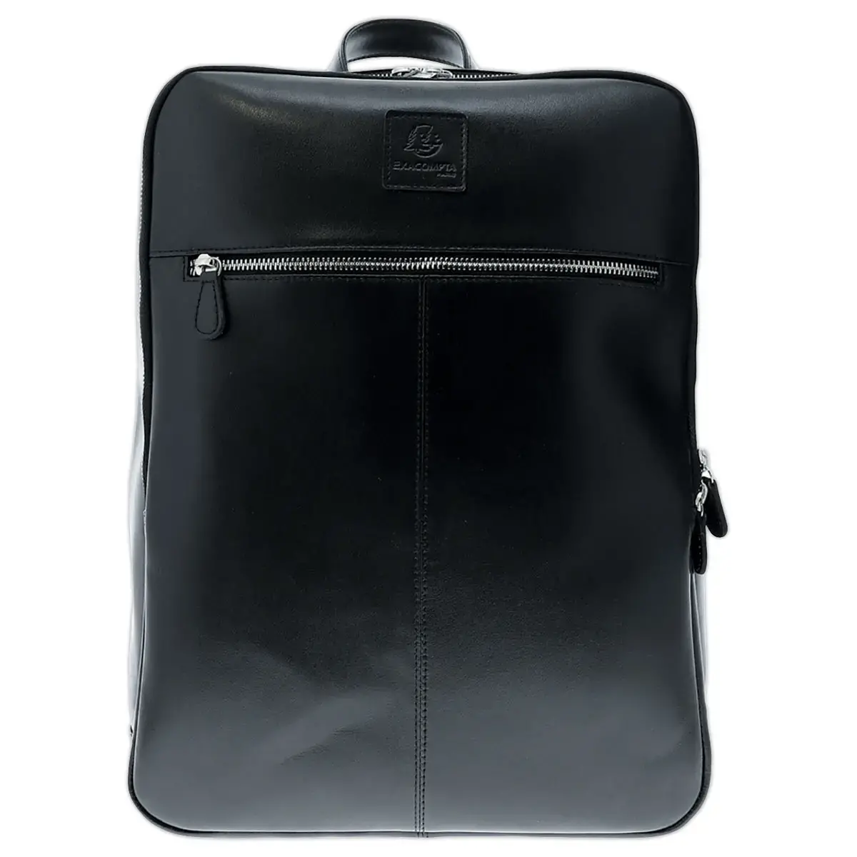 Sac à dos pour ordinateur 15.6" Exactive en cuir noir