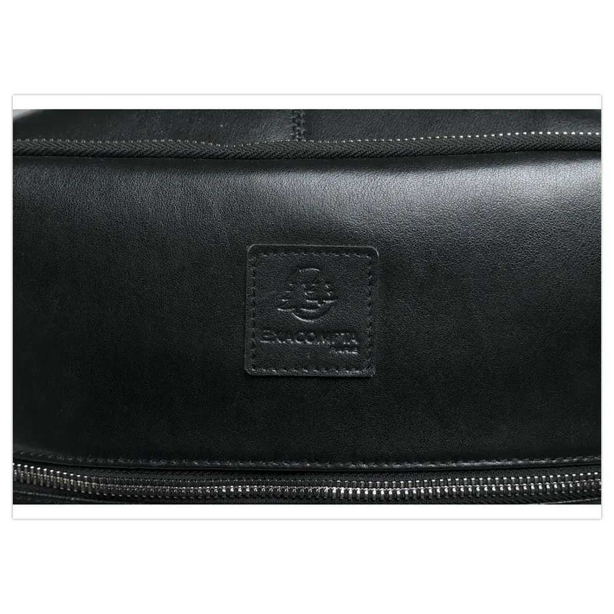 Sac à dos pour ordinateur 15.6" Exactive en cuir noir