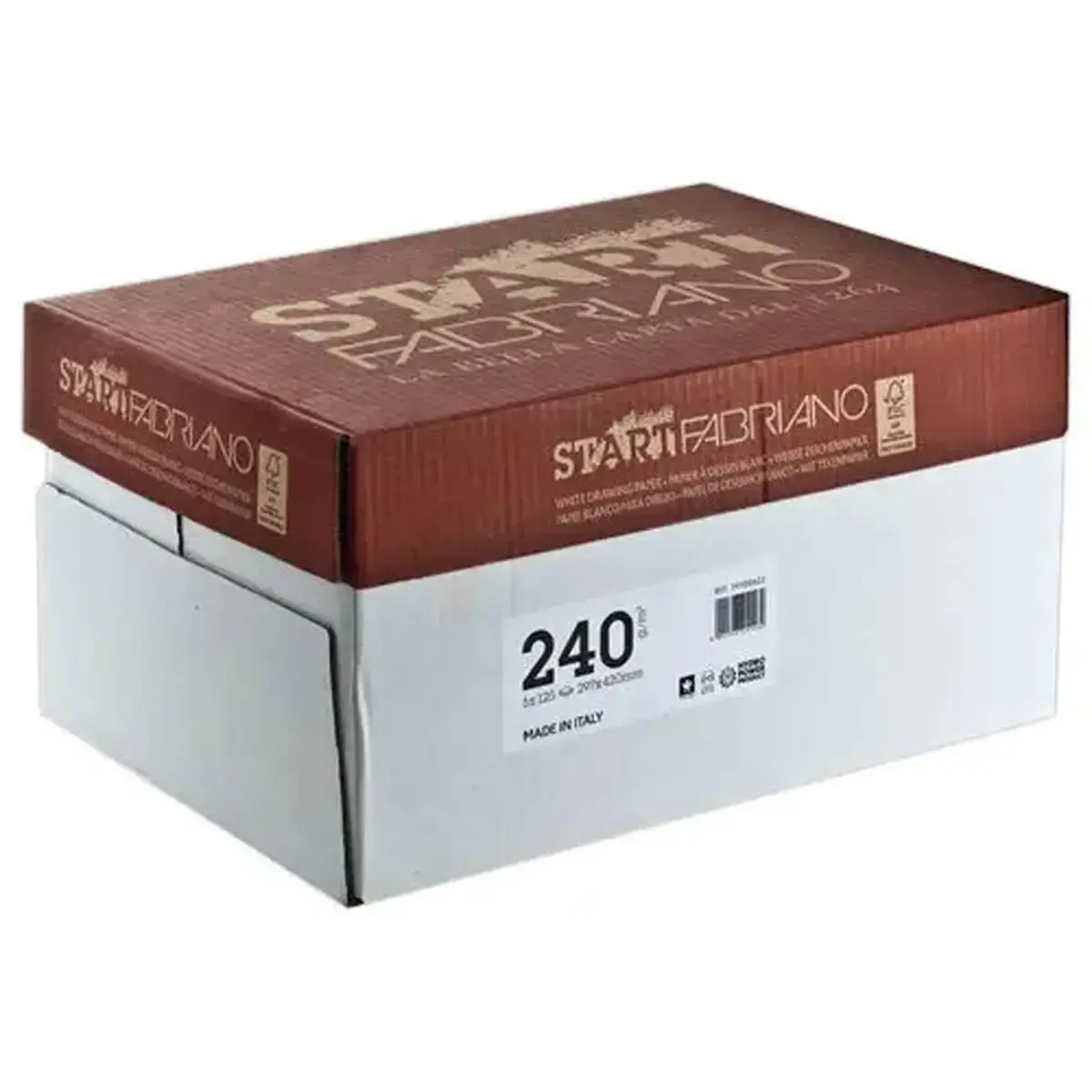 125 Feuilles de papier dessin blanc format 29,7 x 42 cm - 240 g