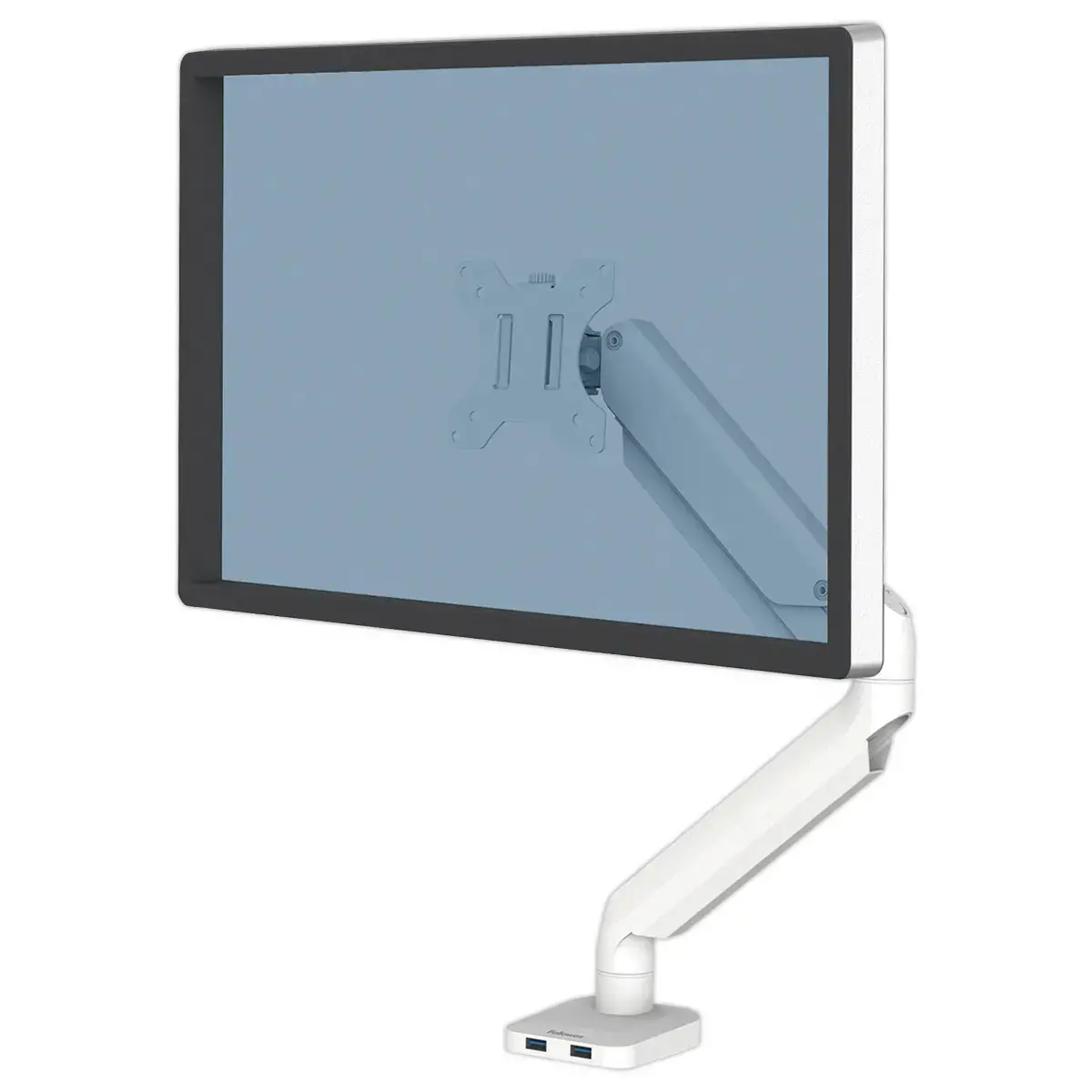 Bras porte-écran simple Platinum Series - Blanc - FELLOWES