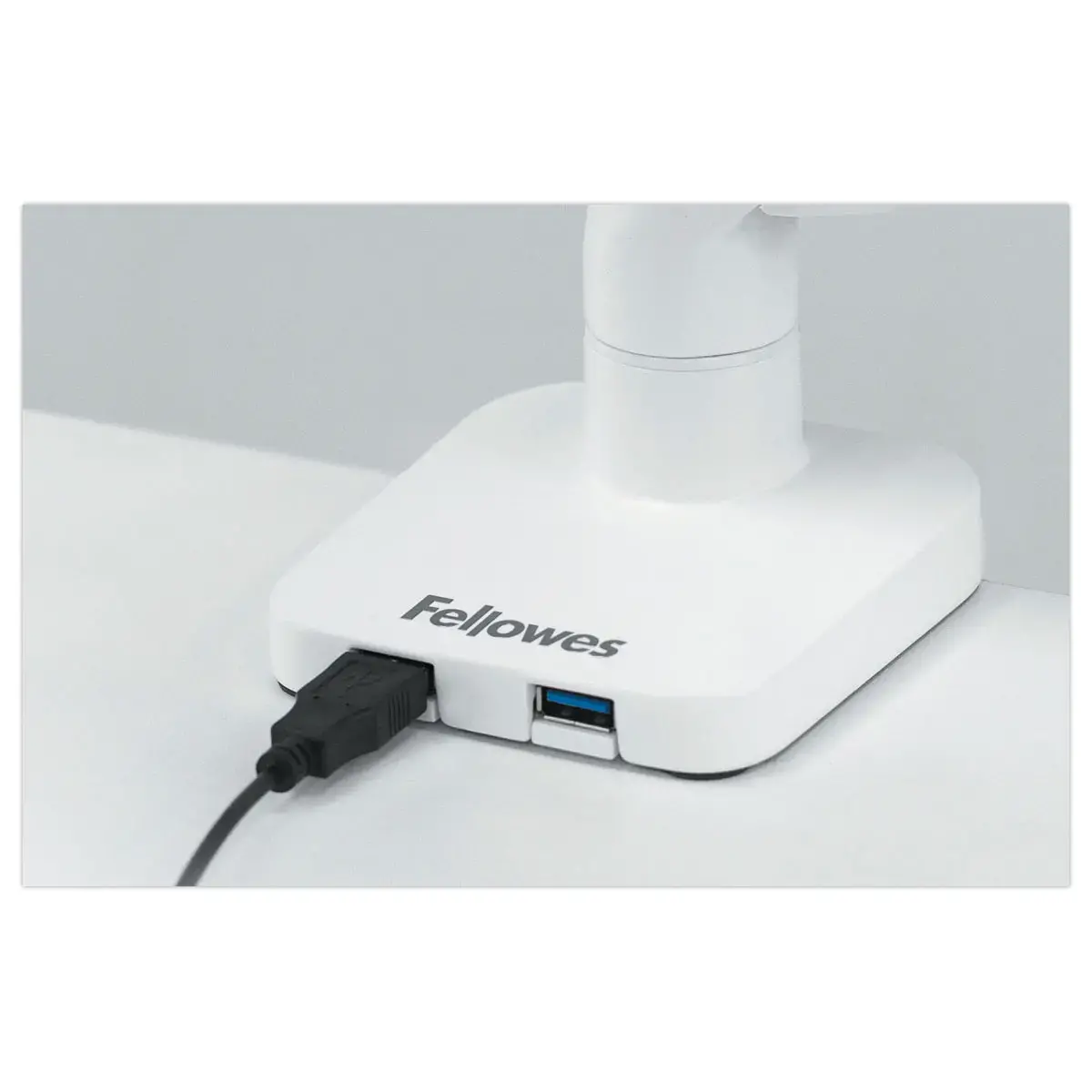 Bras porte-écran simple Platinum Series - Blanc - FELLOWES