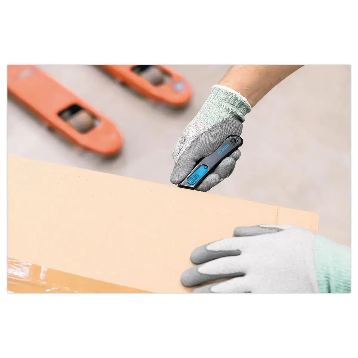 Cutter de s&eacute;curit&eacute; Secunorm Smartcut - Lame 12,5 mm - Martor 