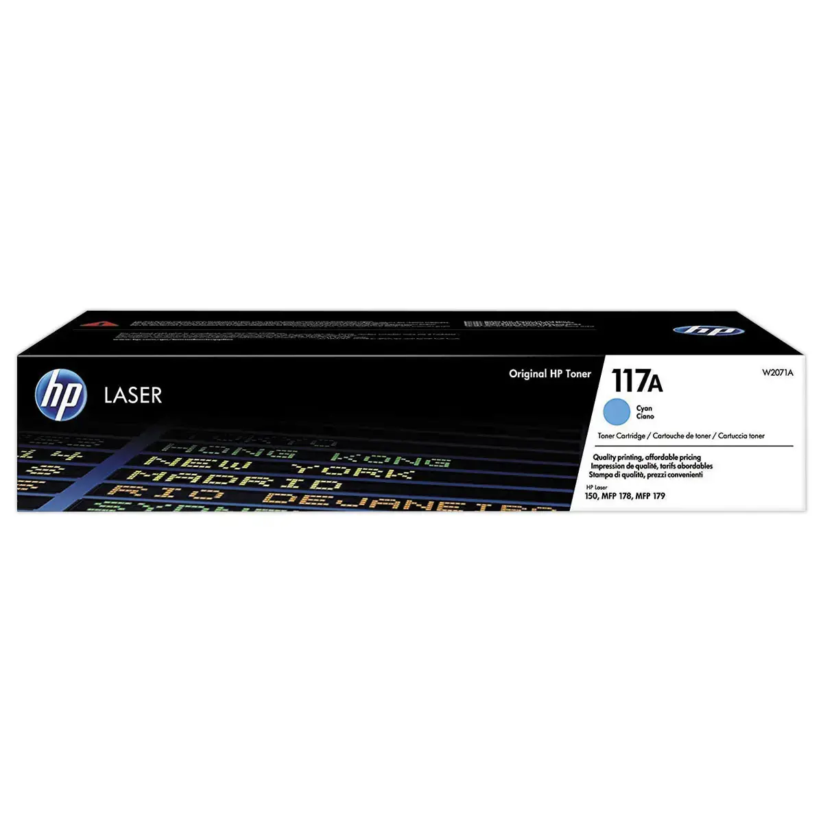 HP 117A W2071A toner Cyan - HP 