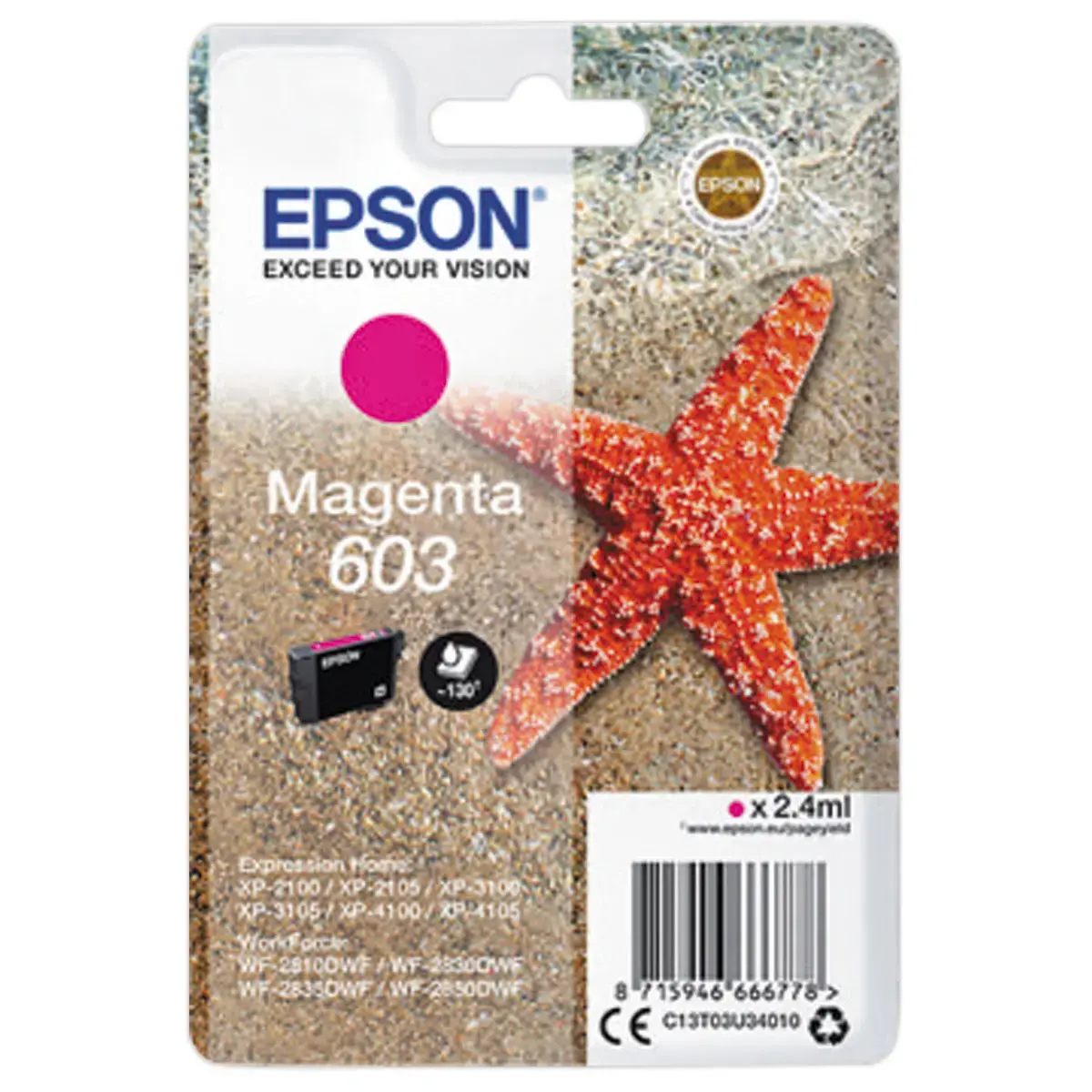 Cartouche 603 - Magenta - Epson