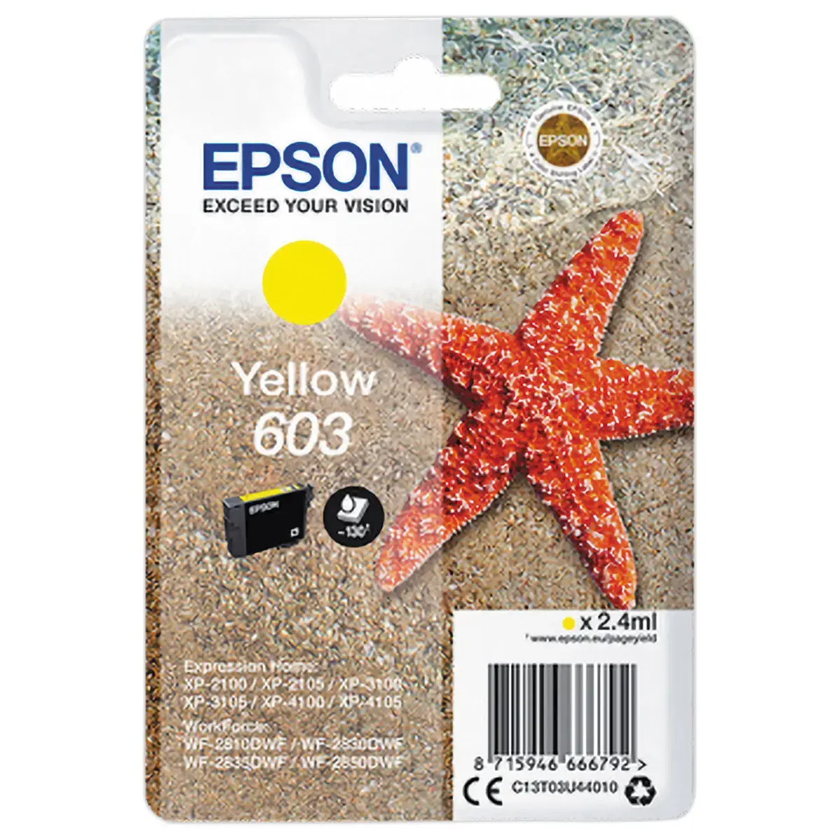 Cartouche 603 - Jaune - Epson