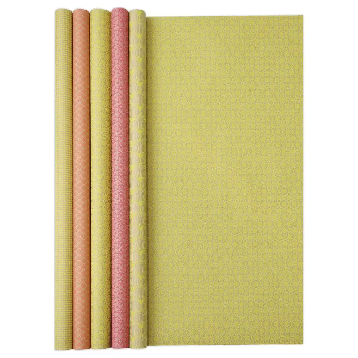30 Rouleaux de papier cadeau assortis 2 mx 70 cm 