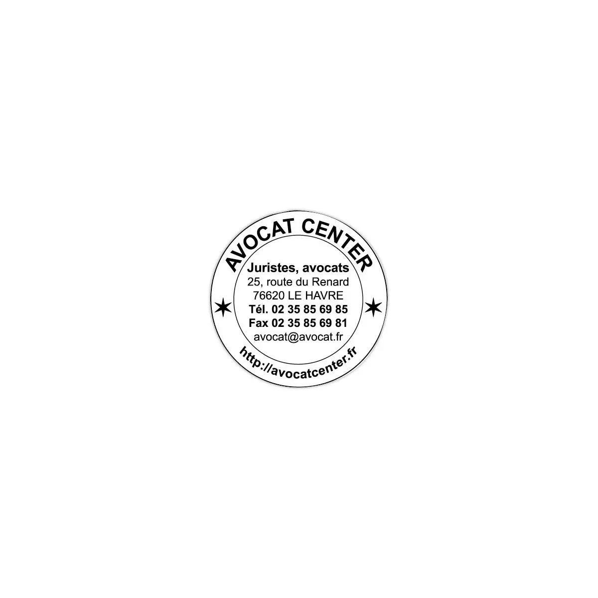 Timbre Printy personnalisable 4630 - Bo&icirc;tier gris - Encre noire - &Oslash;30 mm - 6 lignes max. 
