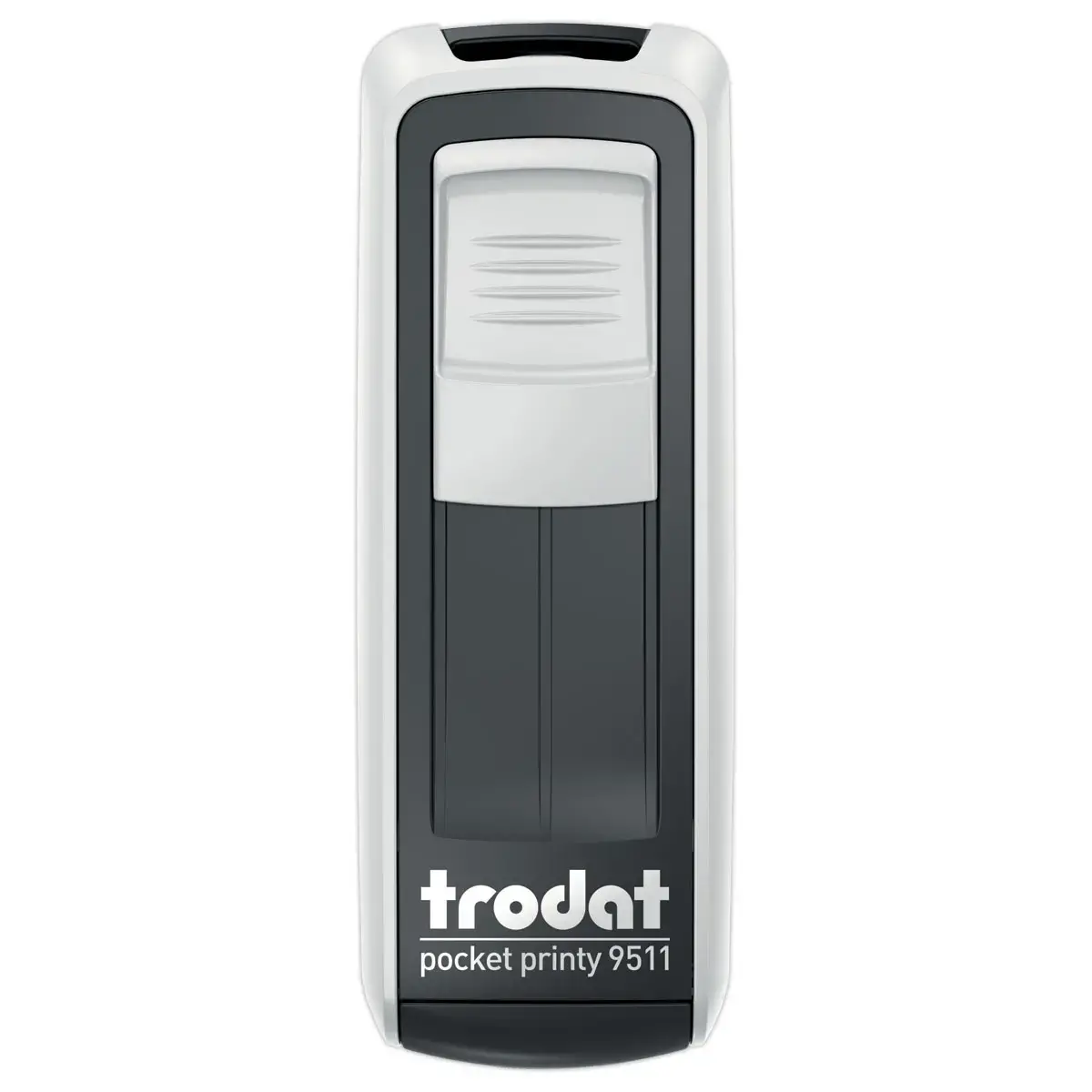 Timbre mobile personnalisable Printy 9511 - Boitier blanc - Encre noire - 38 x 14 mm - 4 lignes max
