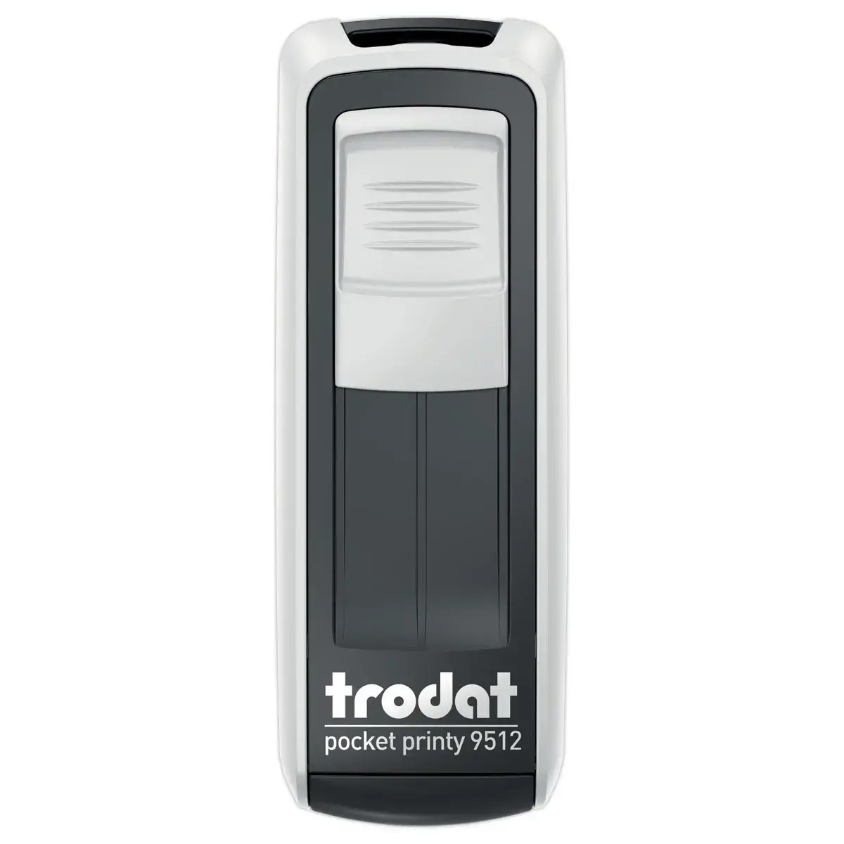 Timbre mobile personnalisable Printy 9512 - Boitier blanc - Encre noire - 47 x 18 mm - 5 lignes max 