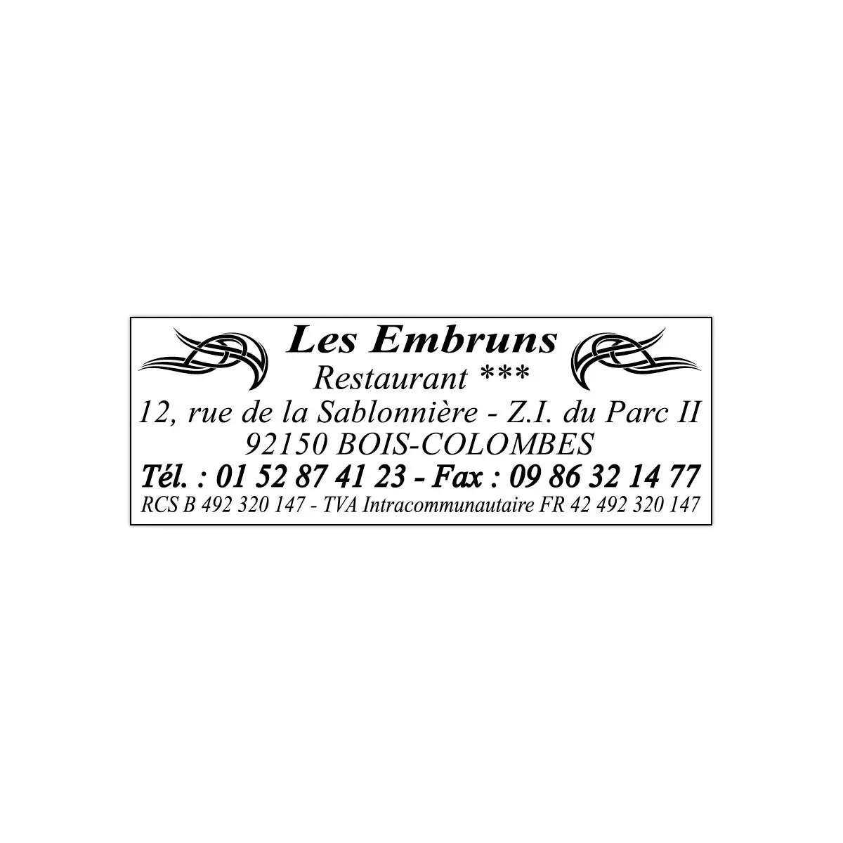 Timbre personnalisable Printy 4915 - Boîtier vert - Encre noire - 70 x 25 mm - 7 lignes max.