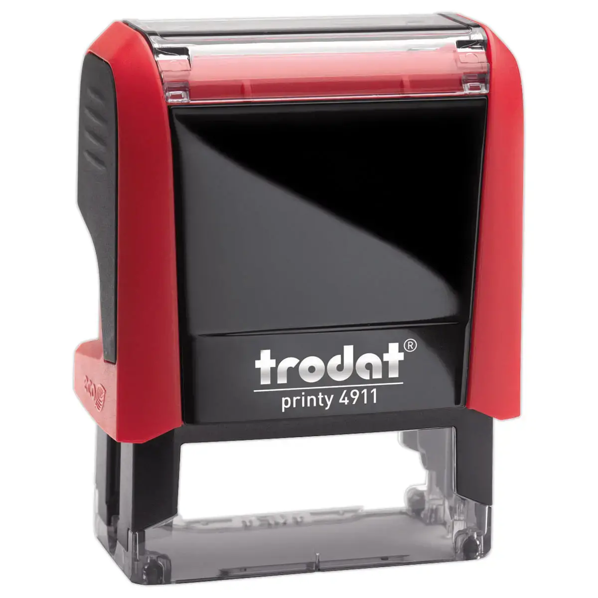 Timbre personnalisable Printy 4911 - Encre rouge - 4 lignes max - TRODAT